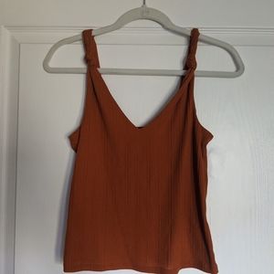 H&M orange tank top